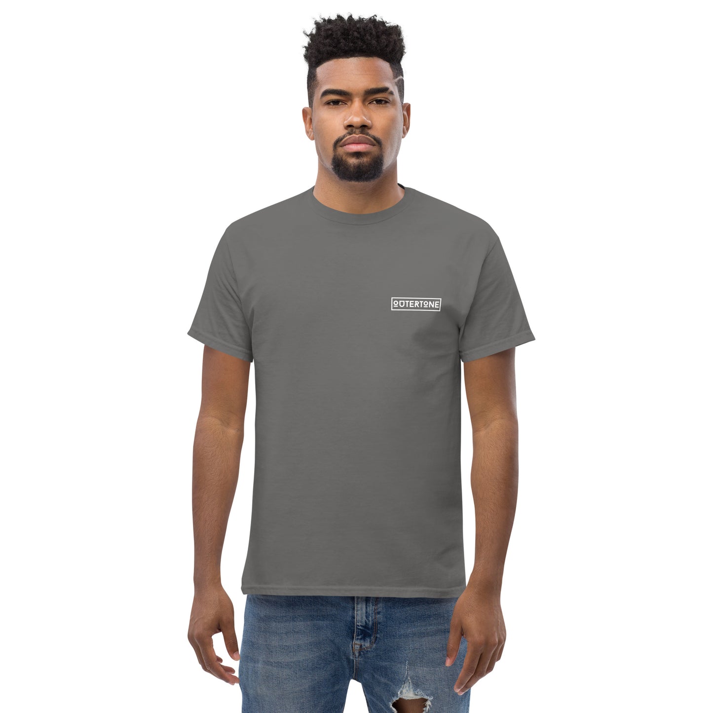 Outertone Classic Tee - White Logo