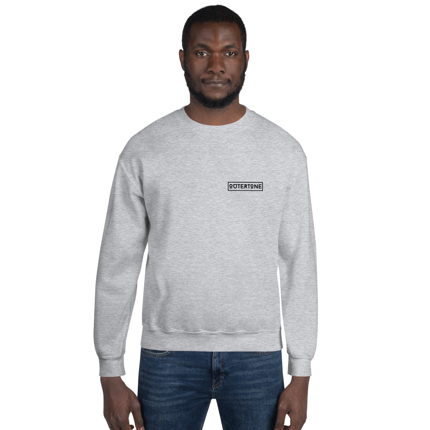 Outertone Unisex Sweatshirt - Black Logo