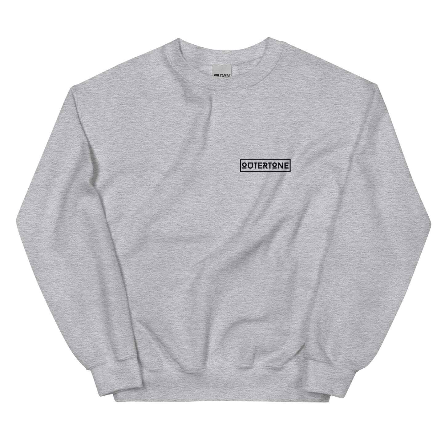 Outertone Unisex Sweatshirt - Black Logo