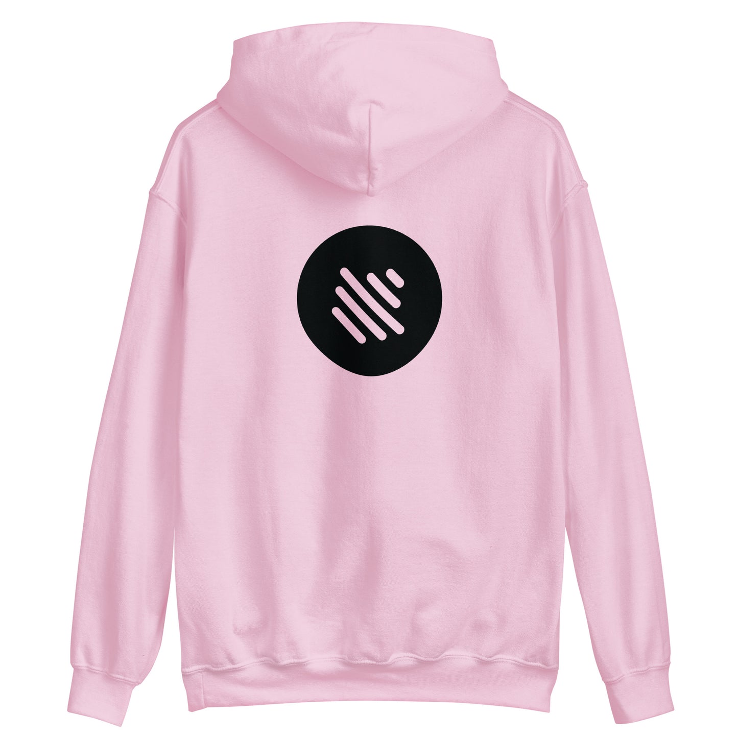 Bass Boost Hoodie - Front & Back Logo (black)