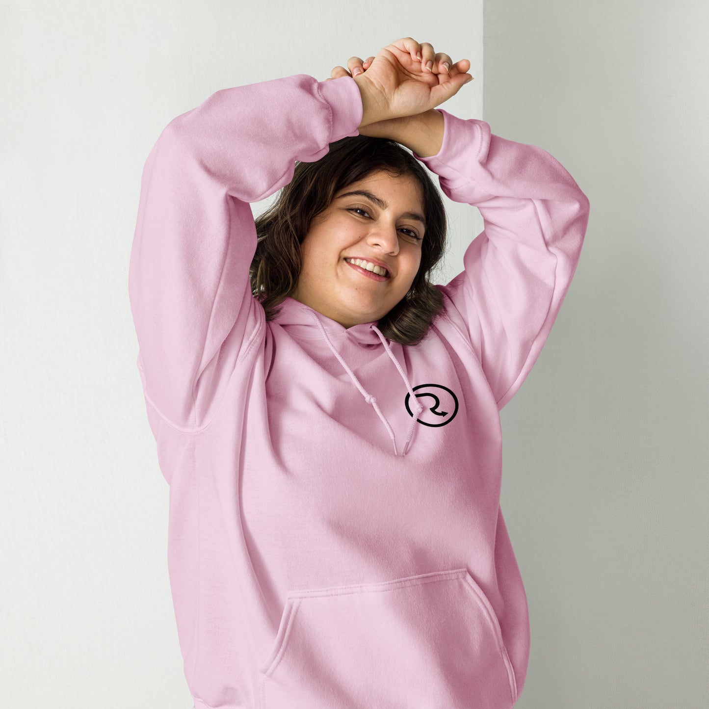 RouteNote Unisex Hoodie - Black Logo