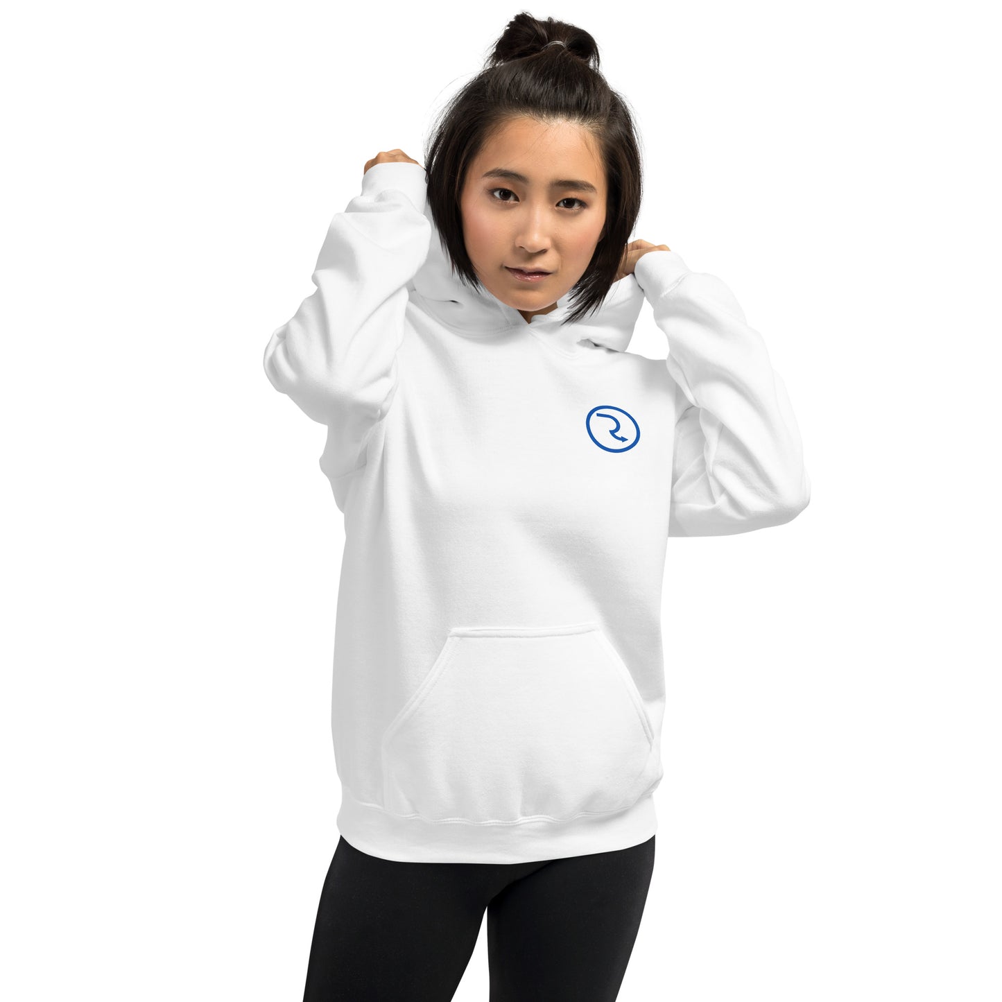 RouteNote Unisex Hoodie - Blue Logo