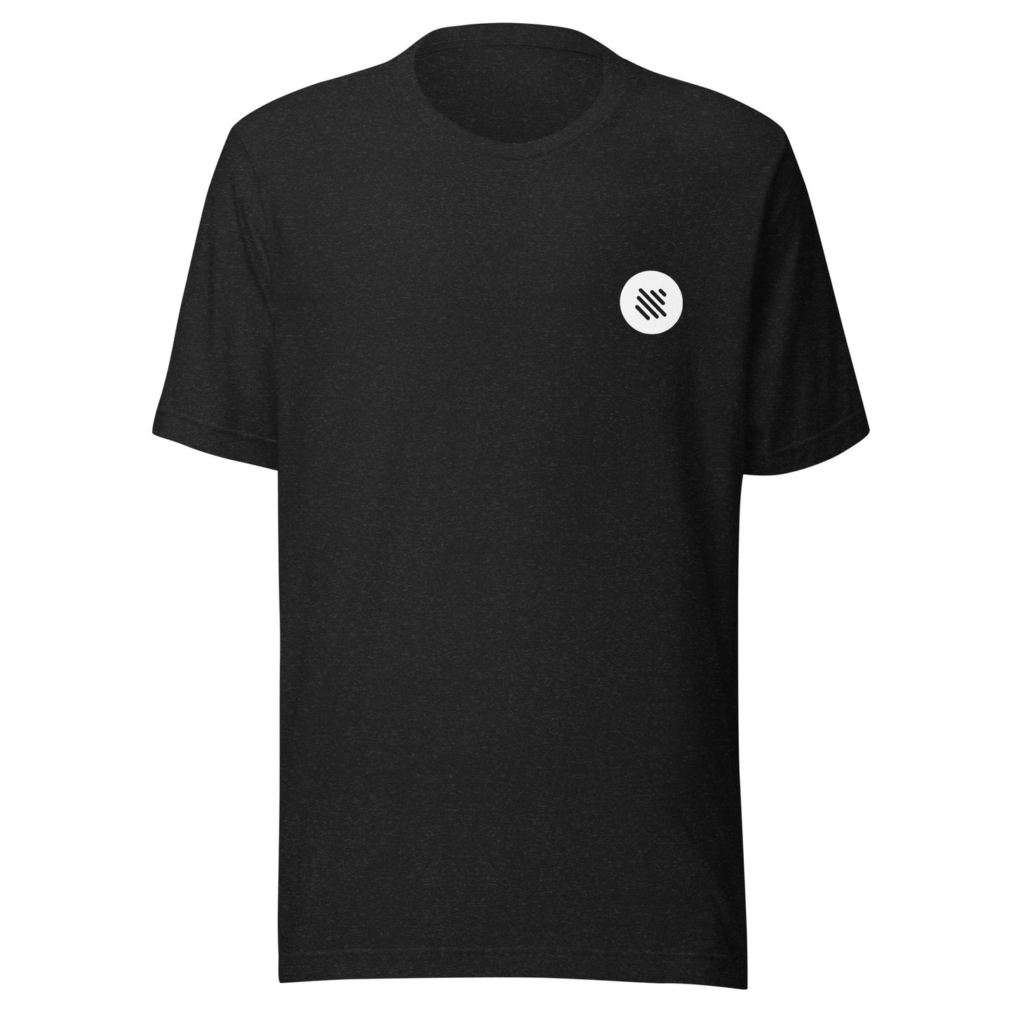 Bass Boost Unisex T-Shirt - Front and Back White Logo
