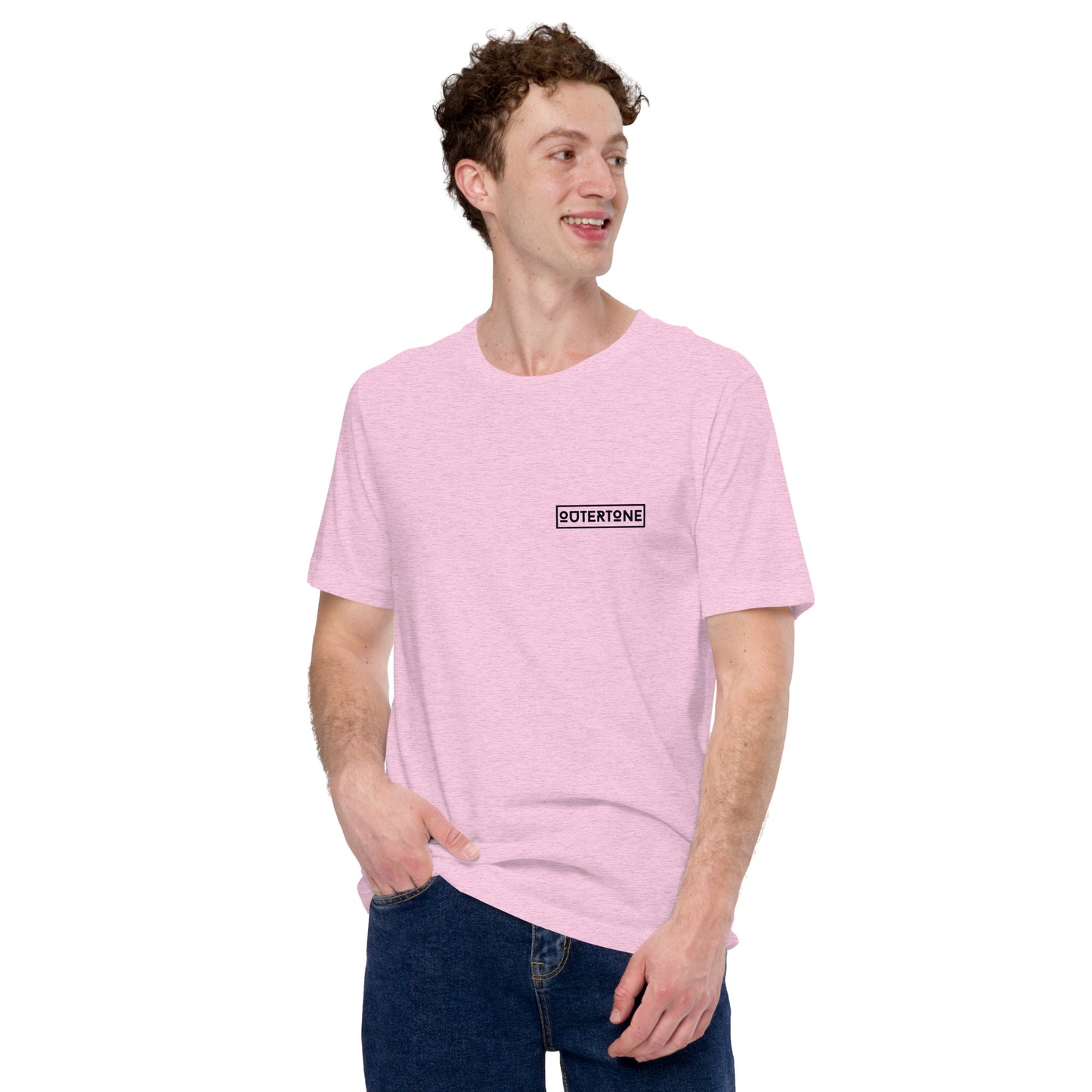 Outertone Unisex t-shirt - Black Logo