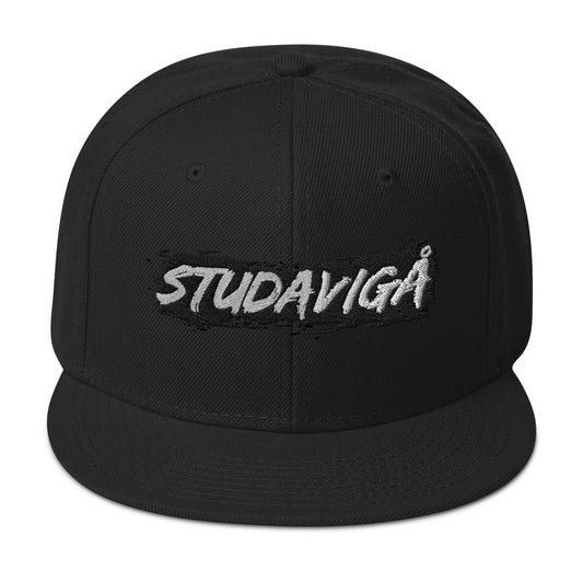 Studavigå Black Snapback Hat