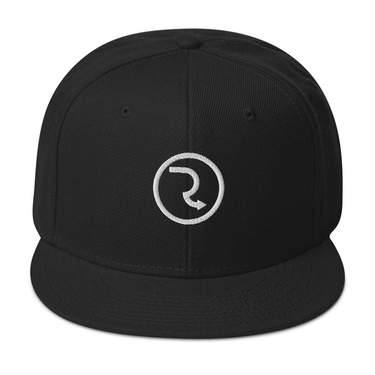 RouteNote Snapback Hat - Black