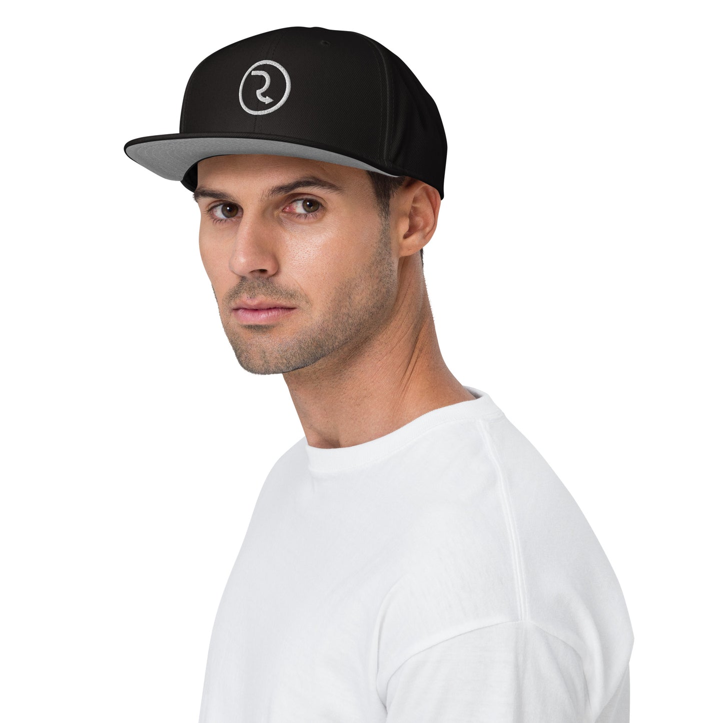 RouteNote Snapback Hat - Black