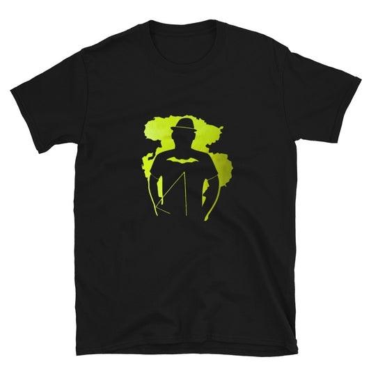 DJ Xquizit Short-Sleeve Unisex T-Shirt Yellow