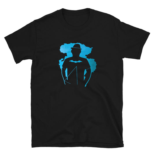 DJ Xquizit Short-Sleeve Unisex T-Shirt Blue