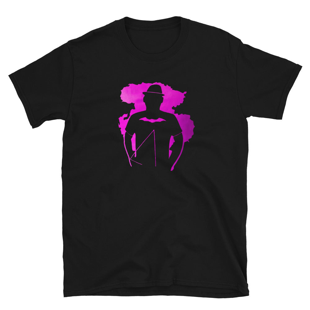 DJ Xquizit Short-Sleeve Unisex T-Shirt Purple