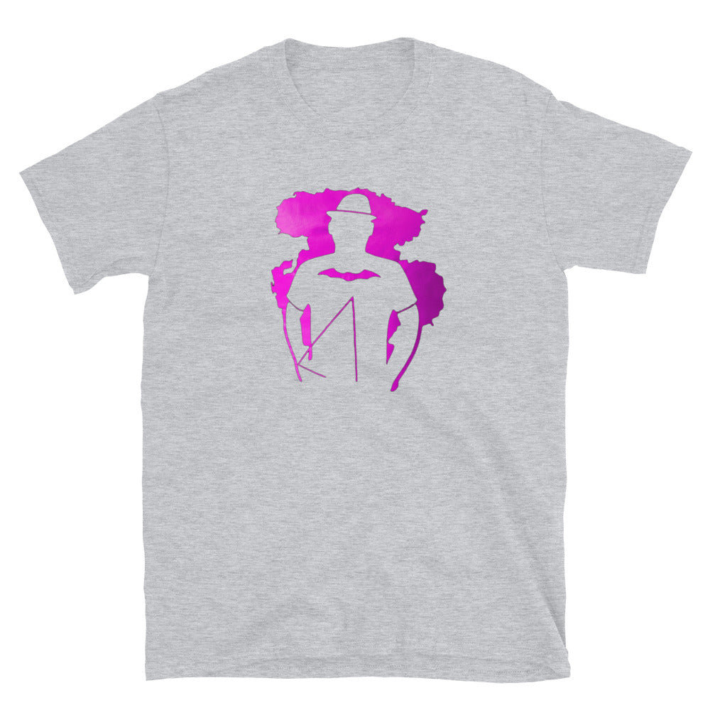 DJ Xquizit Short-Sleeve Unisex T-Shirt Purple