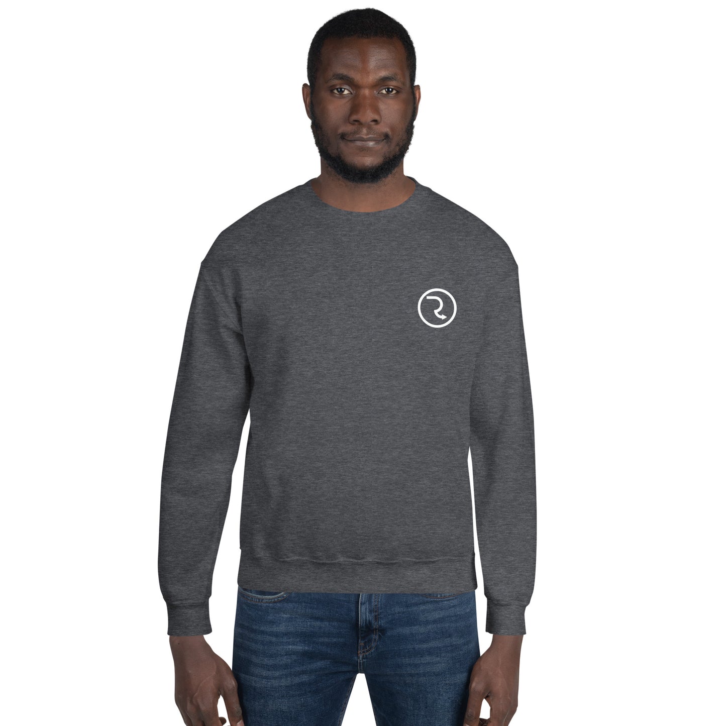 RouteNote Unisex Long Sleeved Sweatshirt - White Logo