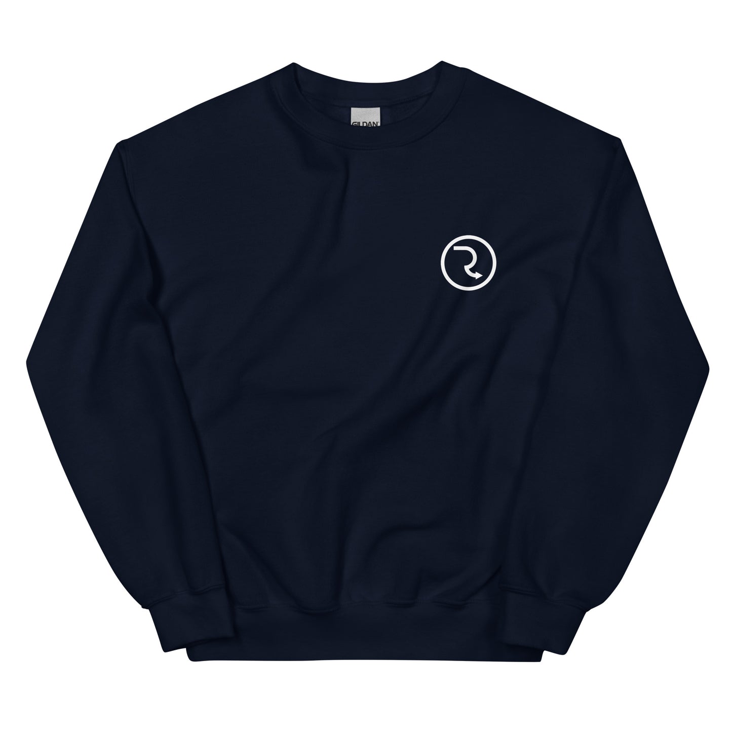 RouteNote Unisex Long Sleeved Sweatshirt - White Logo