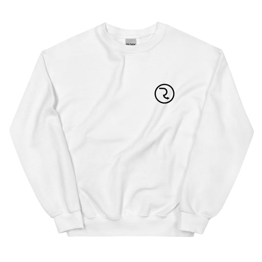 RouteNote Unisex Long Sleeved Sweatshirt - Black Logo