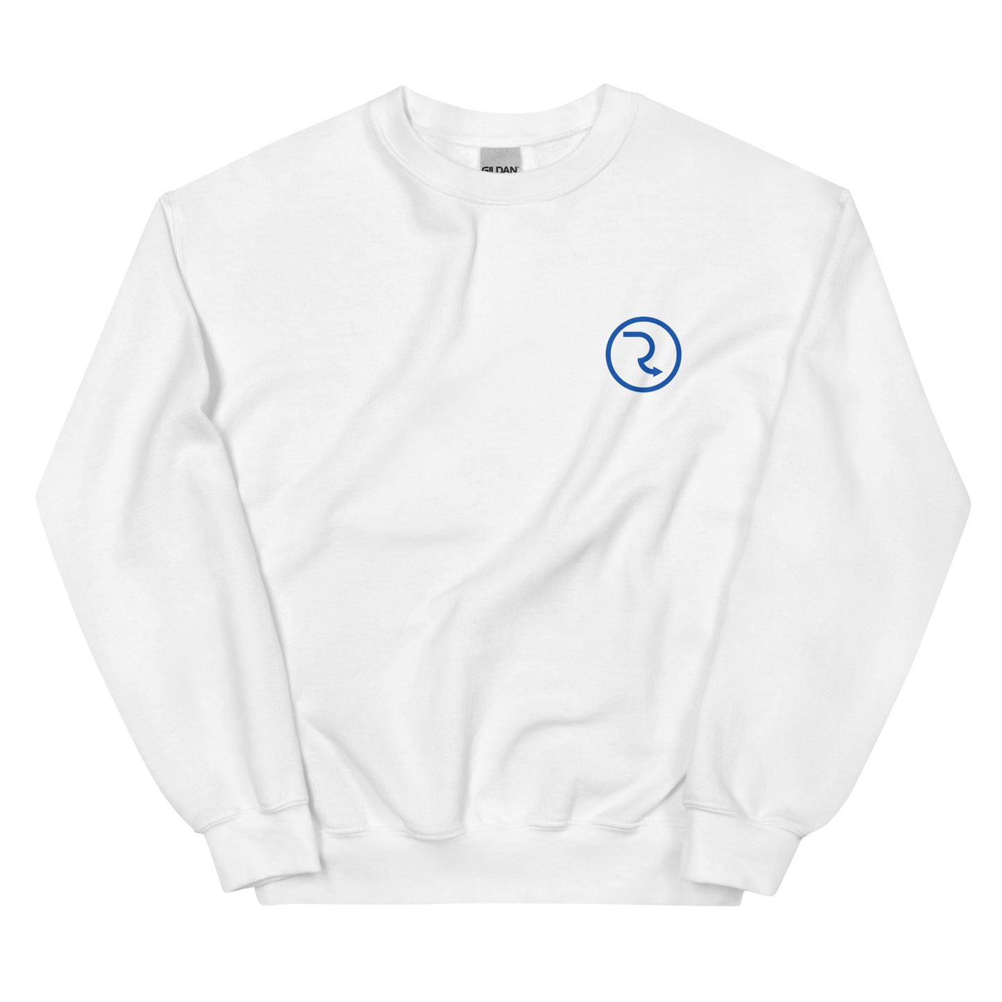 RouteNote Unisex Long Sleeved Sweatshirt - Blue Logo