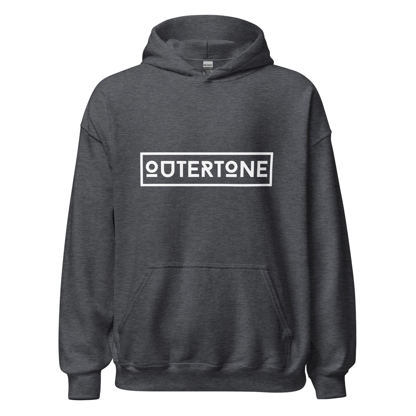 Outertone Unisex Hoodie - White Logo