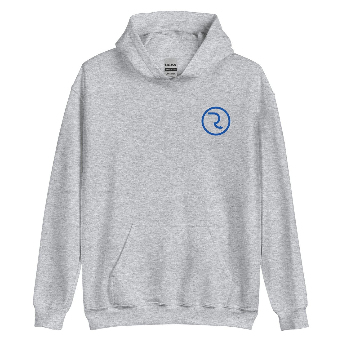 RouteNote Unisex Hoodie - Blue Logo