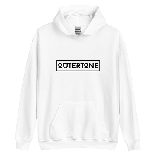 Outertone Unisex Hoodie - Black Logo