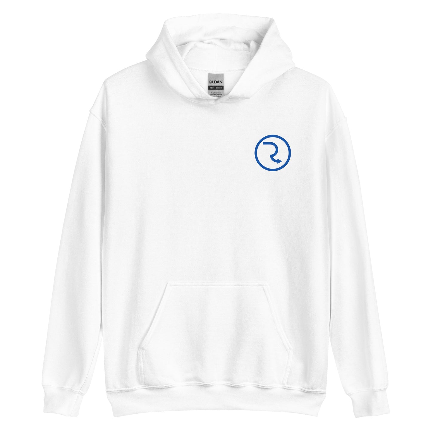 RouteNote Unisex Hoodie - Blue Logo