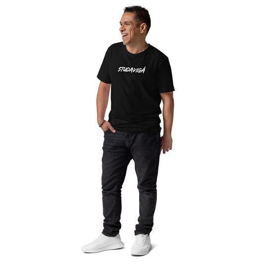 Studavigå Black Unisex organic cotton t-shirt