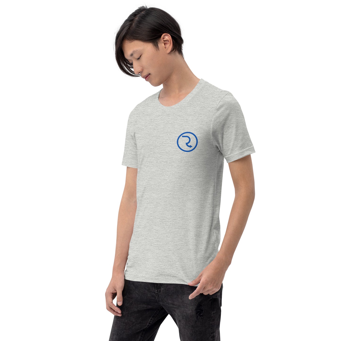 RouteNote Unisex T-shirt - Blue Logo