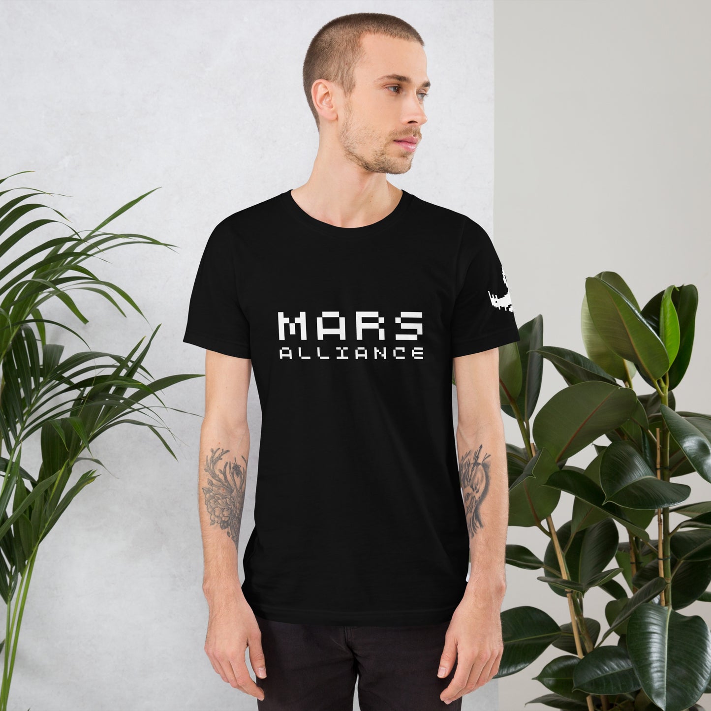 Short Sleeve T-Shirt: Mars Alliance Legacy