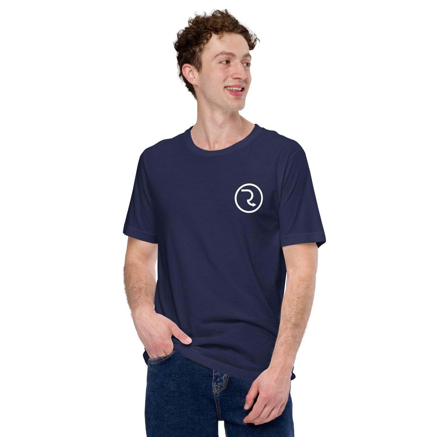 RouteNote Unisex T-shirt - White Logo