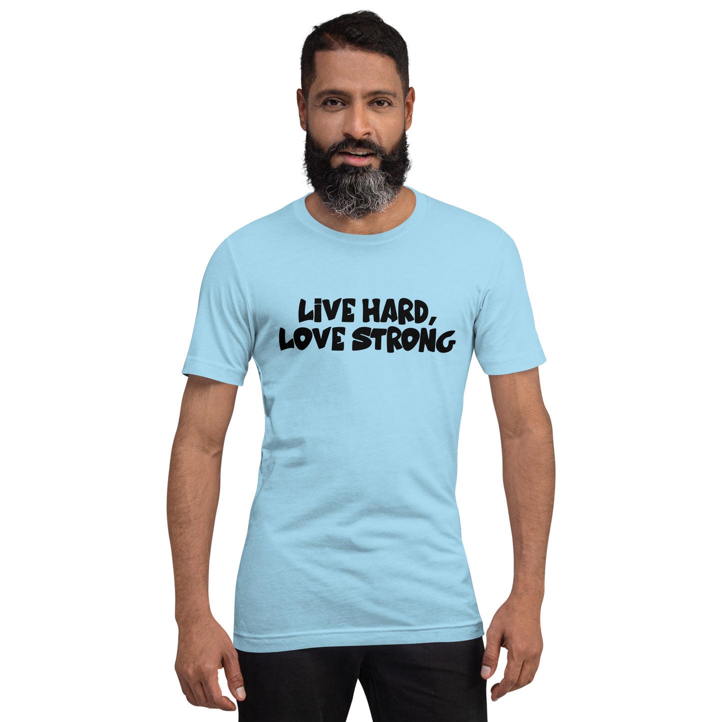 Alonestar Live Hard, Love Strong T-Shirts - Black Logo