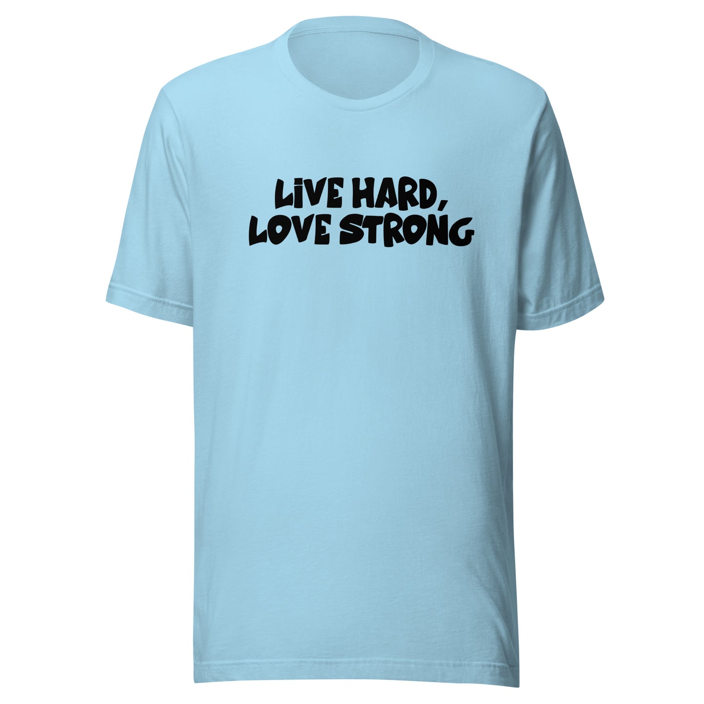 Alonestar Live Hard, Love Strong T-Shirts - Black Logo