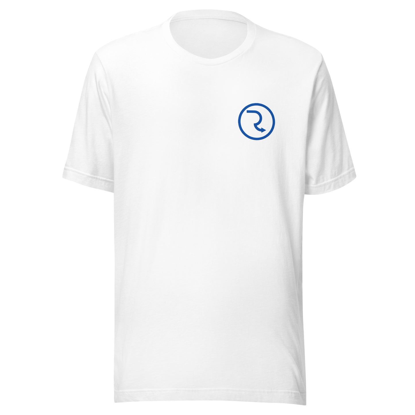 RouteNote Unisex T-shirt - Blue Logo