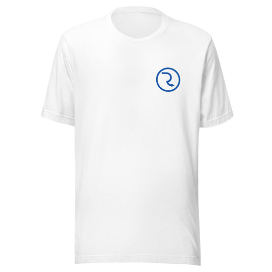 RouteNote Unisex T-shirt - Blue Logo