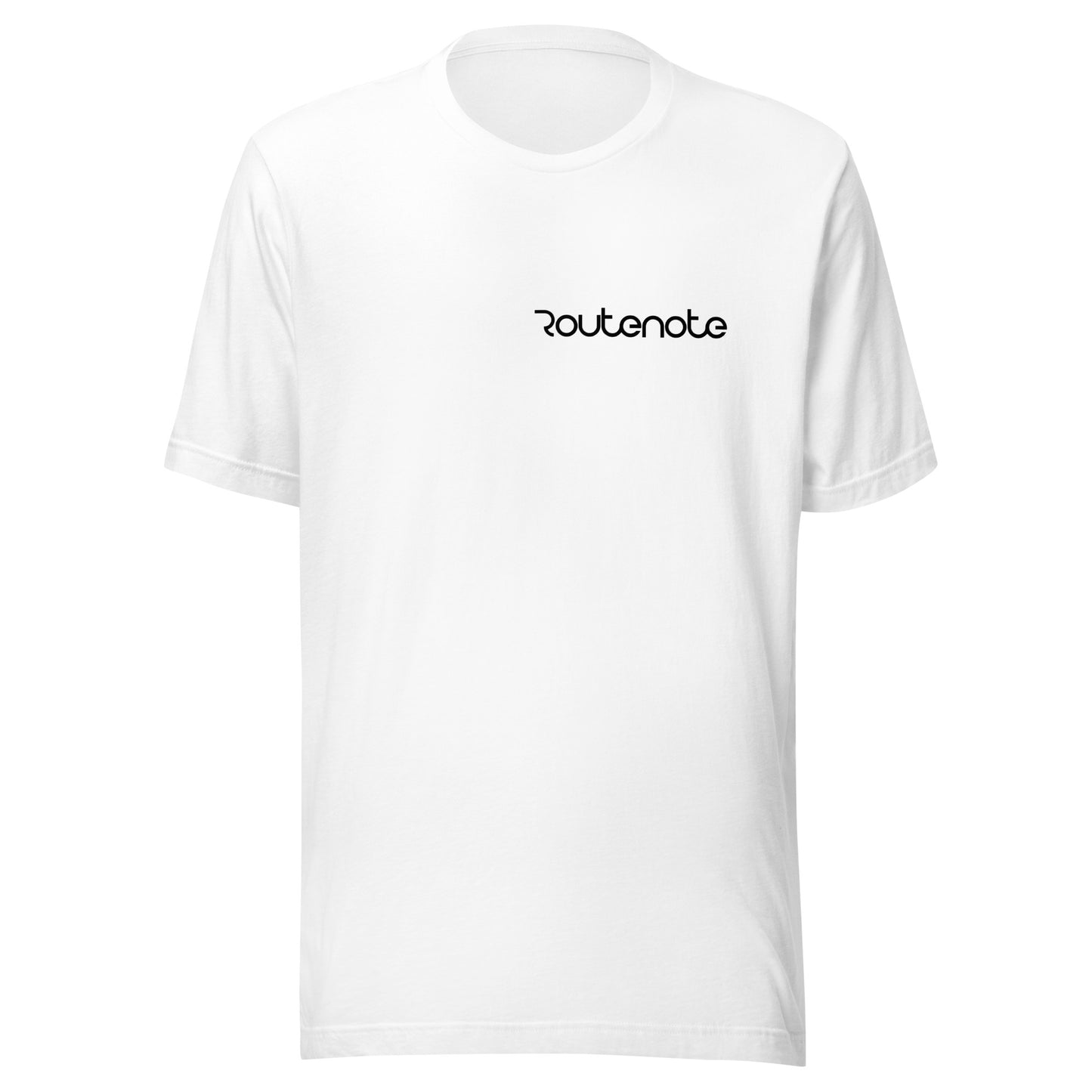 RouteNote Unisex T-shirt - Black Text